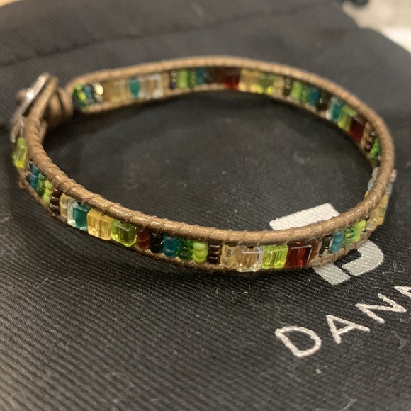 Jewelry - NWT Miyuke leather beaded bracelet